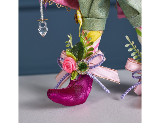 Коллекционная кукла ЭЛЬФ ТИНТУРО - ВЕСЕННИЙ РИСОВАЛЬЩИК, 28 см