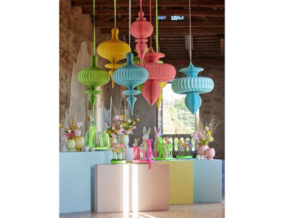 Набор подсвечников-бокалов ТЮЛЬПАНЫ, стекло, 22 см, 6 шт.