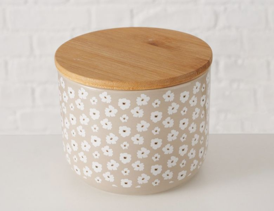 Ёмкость для хранения МАРГАРИТКИ: ПОЛЕ, керамика, 11х9 см