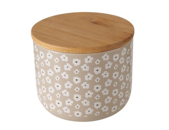 Ёмкость для хранения МАРГАРИТКИ: ПОЛЕ, керамика, 11х9 см