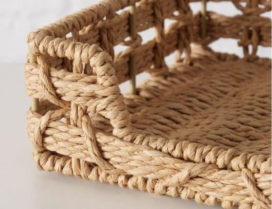 Салфетница ЗЕЛИЯ, металл, бумага, 19х6 см