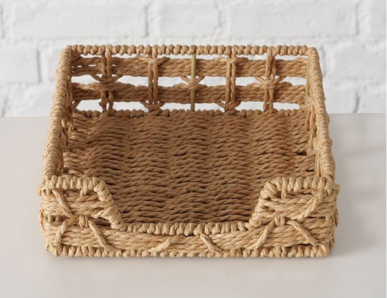 Салфетница ЗЕЛИЯ, металл, бумага, 19х6 см