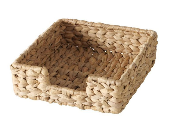 Салфетница МАДИНА, водный гиацинт, 22 см