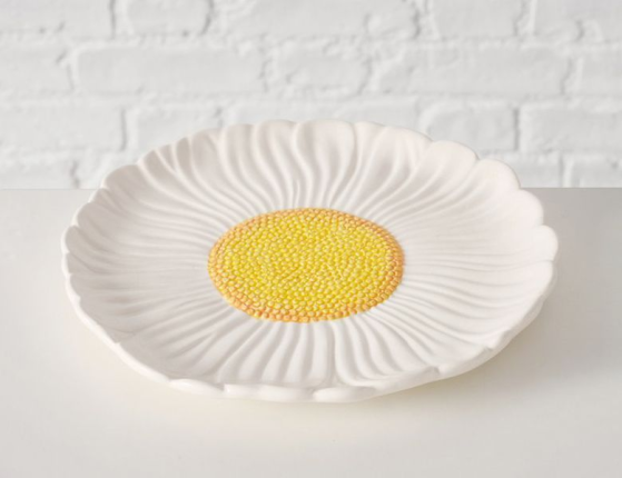 Сервировочное блюдо РОМАШКА, керамика, 22 см