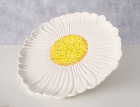 Сервировочное блюдо РОМАШКА, керамика, 31 см