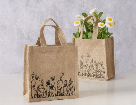 Сумка для подарков МАГИЯ ЛУГОВ, бумага, 21 см