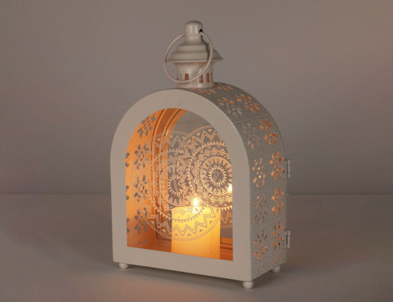 Набор подсвечников-фонарей ДЖАЯНТ, металл, 26-33 см, 2 шт.