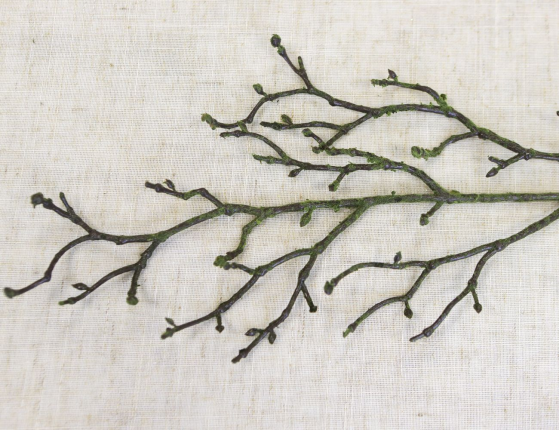 Декоративная ветка ПРЕДЧУВСТВИЕ ВЕСНЫ, пластик, 78 см