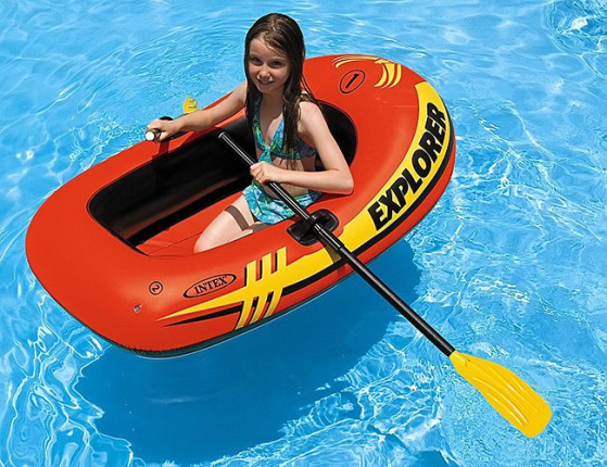 Надувная лодка Intex Explorer-100, 147х84х36 см