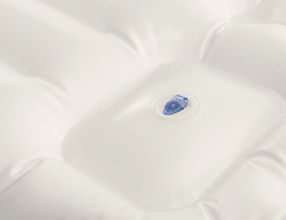 Детская надувная ванночка Интекс Звездная (Intex Starry Baby), с насосом, 89х66х25 см
