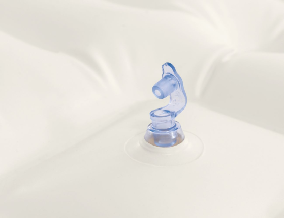 Детская надувная ванночка Интекс Звездная (Intex Starry Baby), с насосом, 89х66х25 см