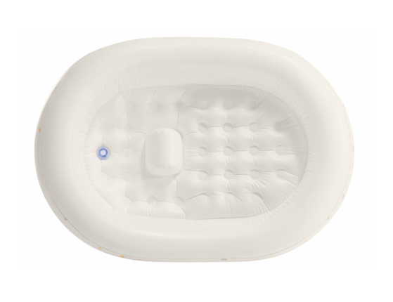 Детская надувная ванночка Интекс Звездная (Intex Starry Baby), с насосом, 89х66х25 см
