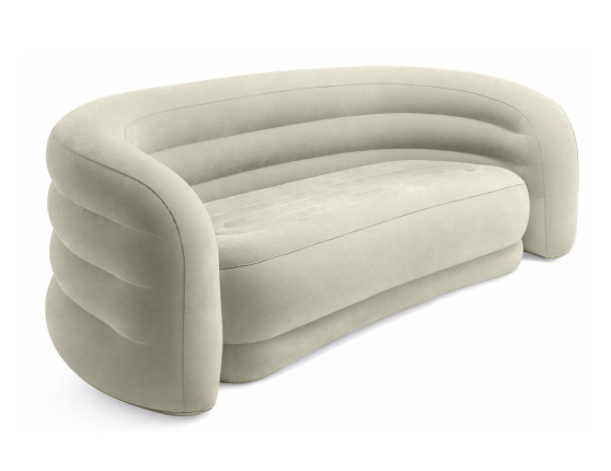 Надувной диван Интекс Карвед Софа (Intex Curved Sofa), 229х109х81 см