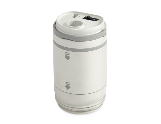 Односпальный надувной матрас Интекс Престиж Дауни (Intex Prestige Downy Twin), 99х191x25 см с аккумуляторным насосом