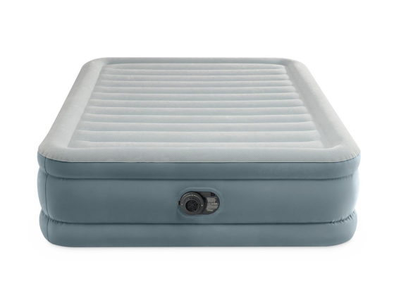 Двуспальная кровать Интекс Премиум Комфорт (Intex Premium Comfort Queen), 152х203х46 см, со встроенным насосом 220