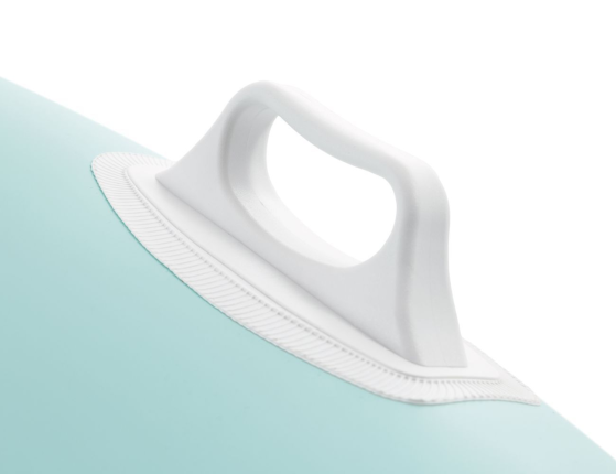 Надувное кресло для плавания Интекс Пиллоу Флоат (Intex Pillow Float Lounge) с сетчатым дном, голубое, 114х107 см