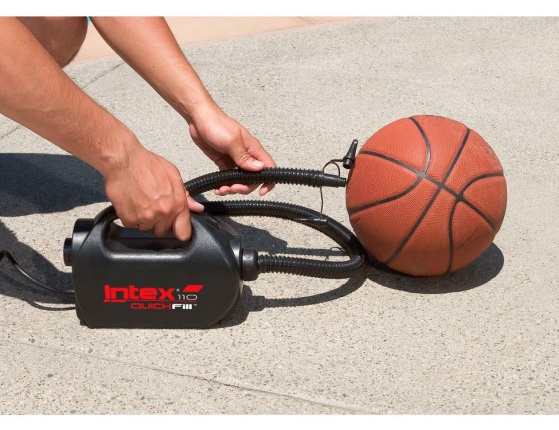 Электрический насос Quick-Fill Pump, 220-240 V/12 V, (400л/мин) INTEX