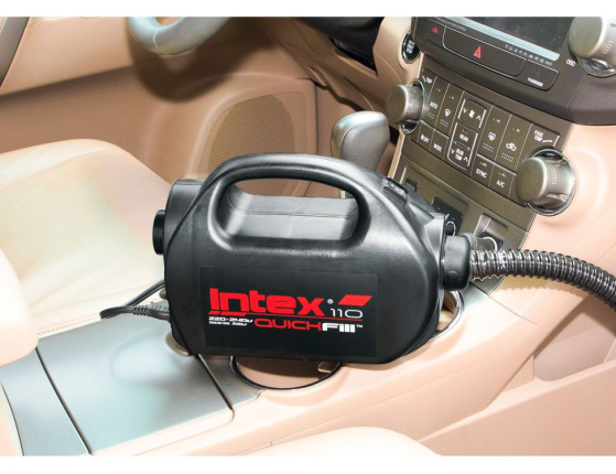 Электрический насос Quick-Fill Pump, 220-240 V/12 V, (400л/мин) INTEX