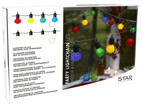  PARTY BALLS  , 20   LED-, 5.7+5 , , Star Trading