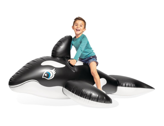 Надувная игрушка INTEX Кит, 188х122 см от 3лет