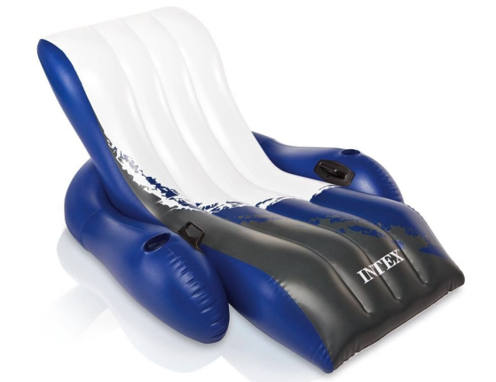 Надувной Шезлонг INTEX, 180х135 см