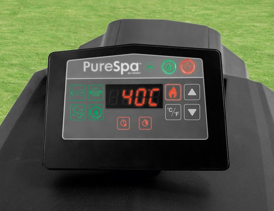 Надувное джакузи Intex PureSpa Deluxe с аэро и гидромассажем и хлоргенератором, 201х71 см