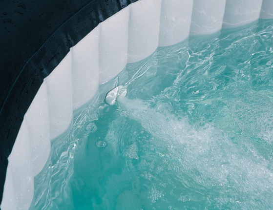 Надувное джакузи Intex PureSpa Deluxe с аэро и гидромассажем и хлоргенератором, 218х71 см