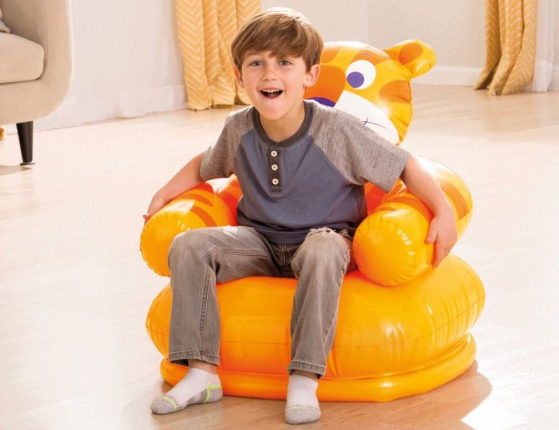    Intex Happy Animal Chair , 666471 , 3-8 