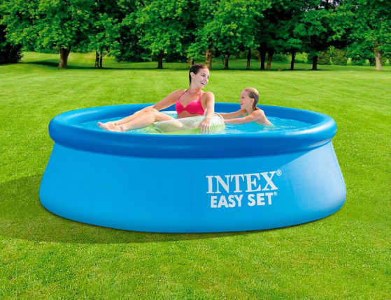 Надувной бассейн INTEX  Easy Set Pool, 244х76 см