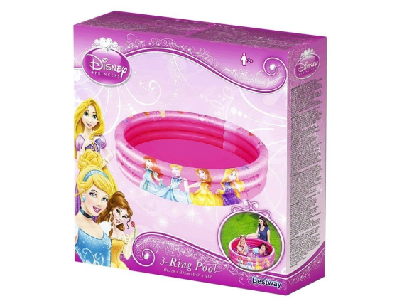 Детский надувной бассейн Disney Princess,122х25 см, от 2 лет, BestWay