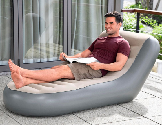 Надувной шезлонг Chaise Sport Lounger, 165х84х79 см, BestWay