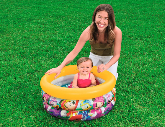 Надувной круглый бассейн Baby Pool, 70х30 см, BestWay