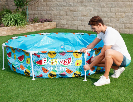 Каркасный бассейн с навесом SPLASH-IN-SHADE PLAY POOL, 244х51см, BestWay