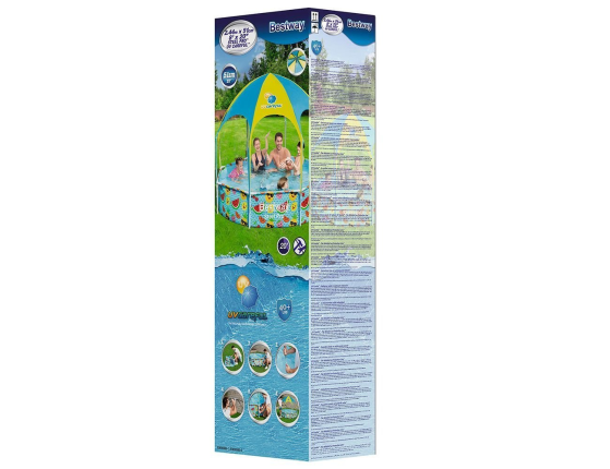 Каркасный бассейн с навесом SPLASH-IN-SHADE PLAY POOL, 244х51см, BestWay