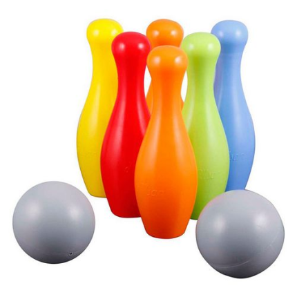 Игровой набор Боулинг 6 кеглей, 1 шар, Pilsan