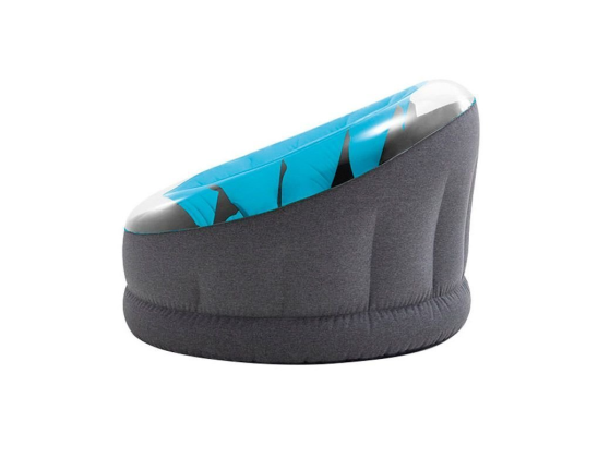 Надувное кресло Intex Empire Chair бирюзовое, 112х109х69 см