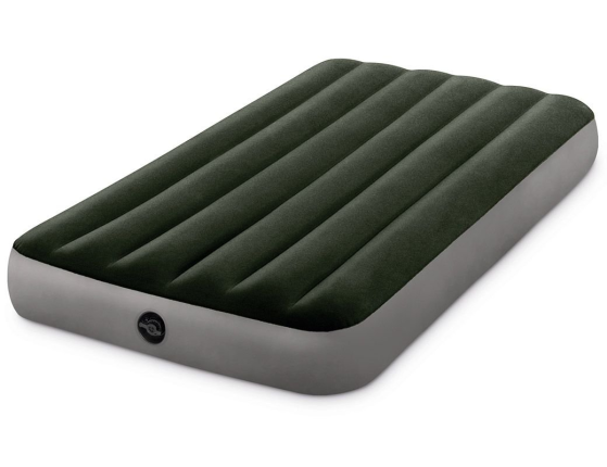 Надувная кровать (матрас Intex) Prestige Downy Airbed, (Twin), 99х191х25см