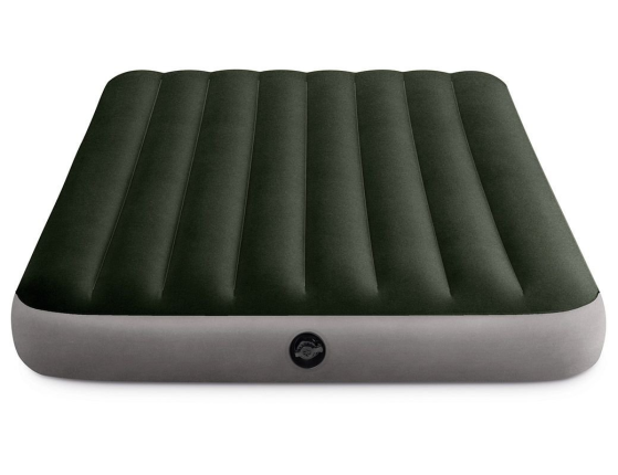 Полуторный надувной матрас Intex Prestige Downy Airbed (Full), 137х191х25 см