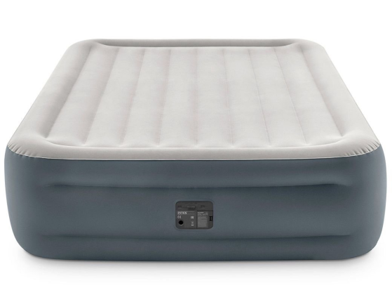Двуспальная кровать Intex Essential Rest Airbed (Queen), 152х203х46 см, со встроенным насосом 220V