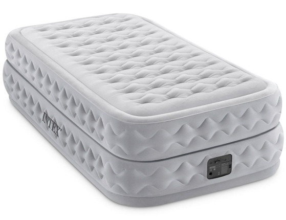Надувная кровать Intex Supreme Air-Flow Bed (Twin), 99х191х51см со встроенным насосом 220V