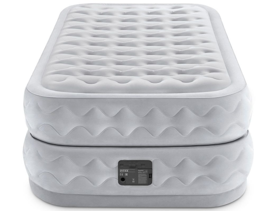 Надувная кровать Intex Supreme Air-Flow Bed (Twin), 99х191х51см со встроенным насосом 220V