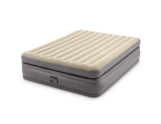 Двуспальная кровать Intex Prime Comfort Elevated Airbed (Queen), 152х203х51 см, со встроенным насосом 220