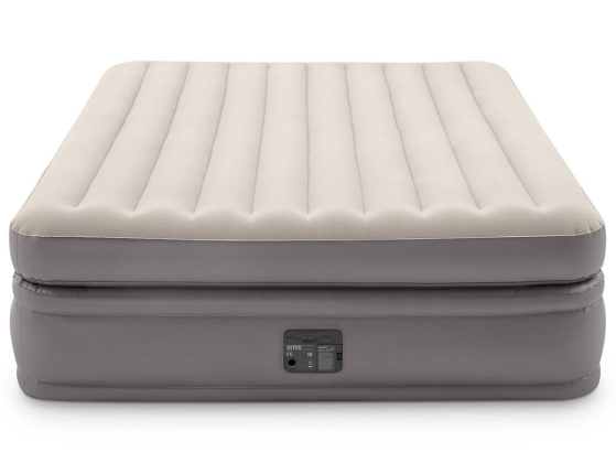 Двуспальная кровать Intex Prime Comfort Elevated Airbed (Queen), 152х203х51 см, со встроенным насосом 220