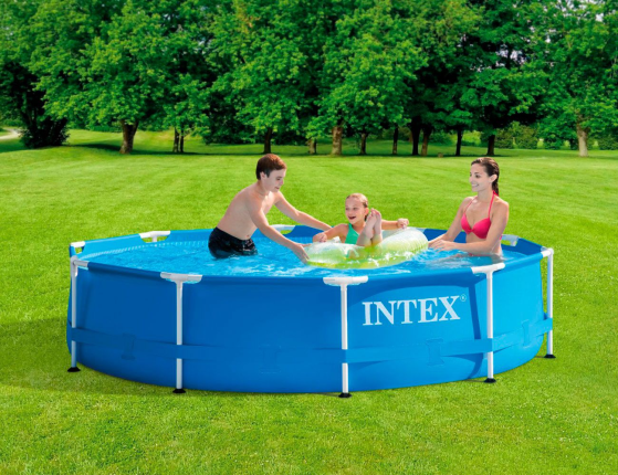 Бассейн  каркасный Intex Metal Frame Pool, 305х76см