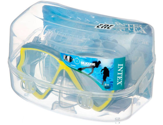    Intex Silicone Aviator Pro Mask ,  8 