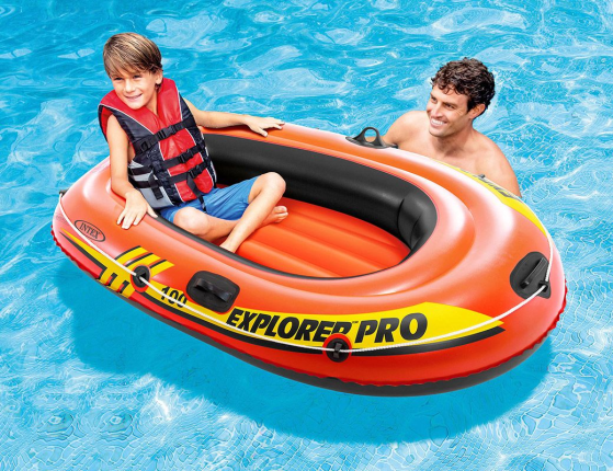 Надувная лодка Intex Explorer PRO - 100, 160х94х29см