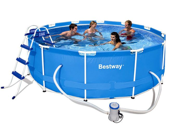 Каркасный бассейн Bestway Steel Pro Frame Pool, 366х100 см + фильтр-насос