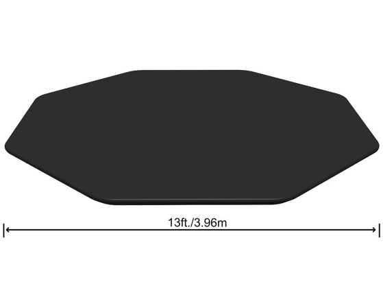 Тент для каркасного или надувного бассейна диаметром 396 см, BestWay