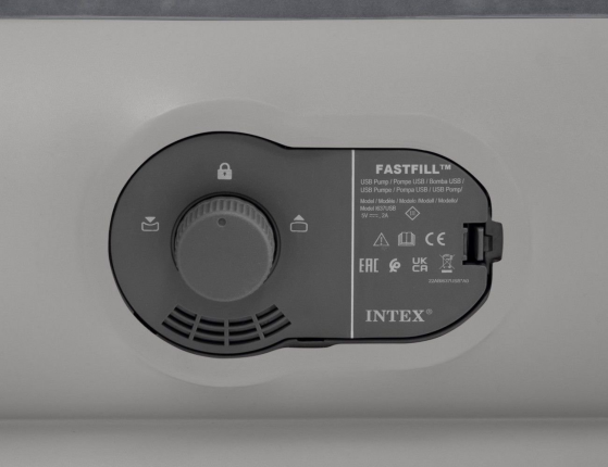   Intex Prestige Mid-Rise Airbed (Twin), 9919130,   USB-