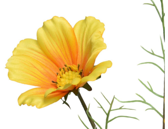 Искусственный цветок КОСМЕЯ ЖЁЛТО-ЗОЛОТИСТАЯ, 64 см